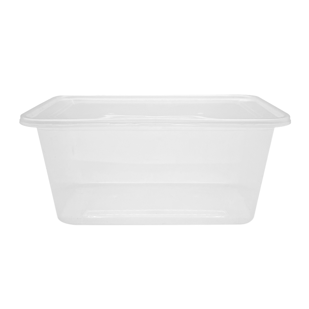RECTANGULAR CONTAINER WITH TRANSPARENT LID – donewellplastics