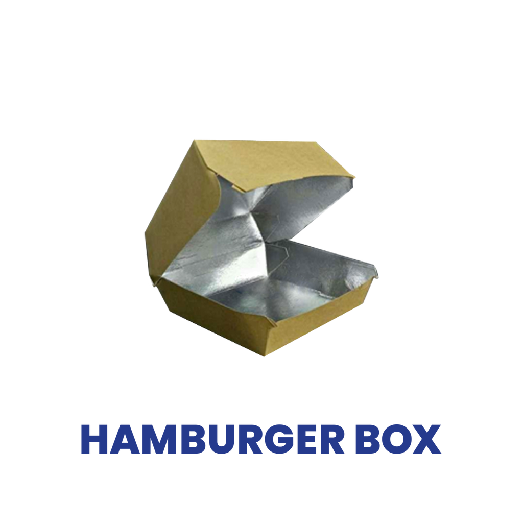 Paper Plate Burger Box