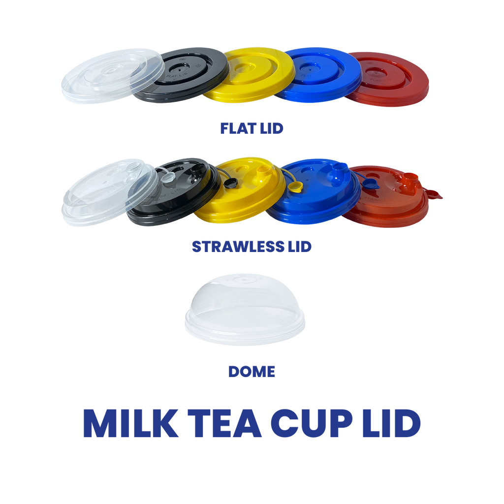 Hot and Cold Cup Lid / Milk Tea Cup Lid