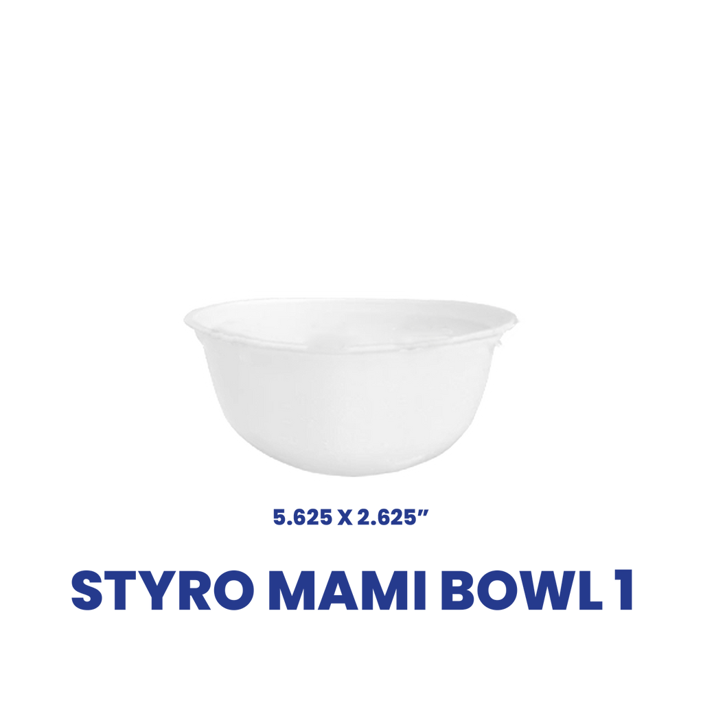 Styrofoam Mami Bowl
