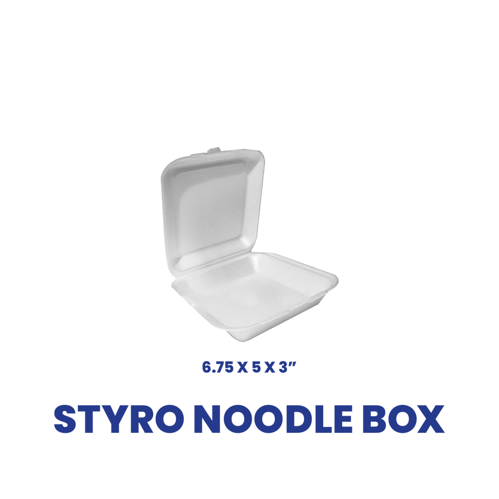 Styrofoam Noodle Box